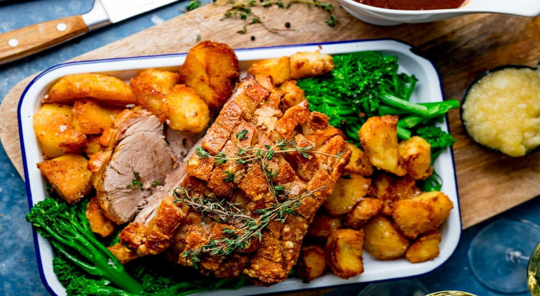 Roast Pork with the Trimmings